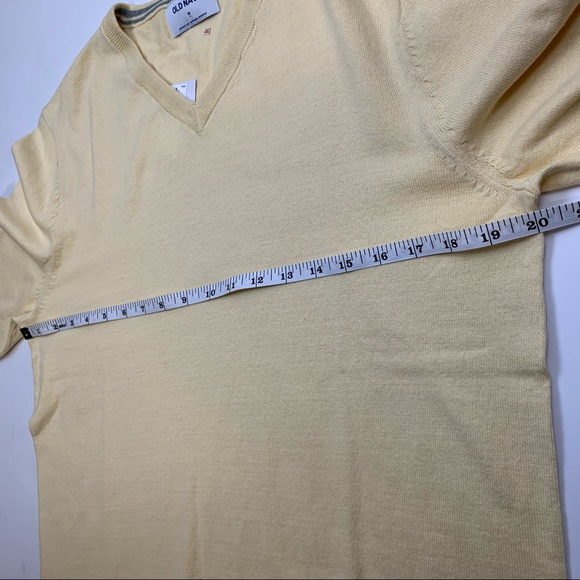 Old Navy Yellow V-Neck Lightweight Long Sleeve Sweater - Picture 11 of 15